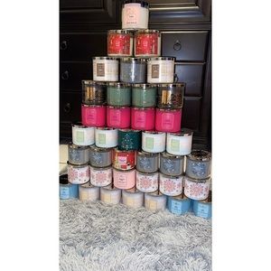Bath & Body Works 3 Wick Candles